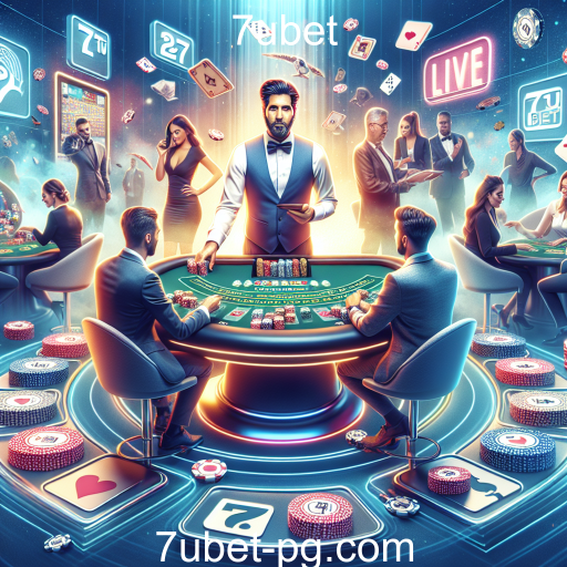 Experimente a Emoção do Cassino Ao Vivo no 7ubet